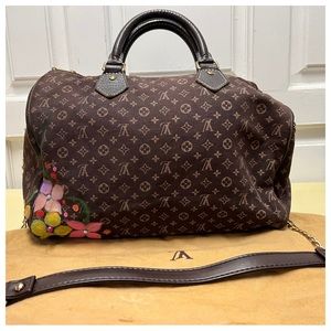 Authentic Louis Vuitton Monogram Speedy Brown Handbag